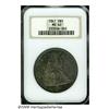 Image 3 : 1841 S$1 MS62 NGC. The Philadelphia Mint's sizeab