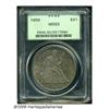 Image 3 : 1856 S$1 MS63 PCGS. Mint State Seated Liberty dol