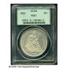 Image 3 : 1863 S$1 MS61 PCGS. Relatively few Mint State exa