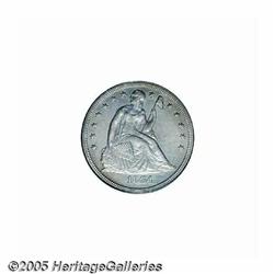 1864 S$1 MS62 PCGS. Bowers (1993) notes that silv