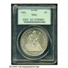 Image 3 : 1869 S$1 MS62 PCGS. 1869 dollars are rare despite