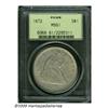 Image 1 : 1872 S$1 MS61 PCGS. Breen-5491. Date digits are m