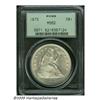 Image 1 : 1873 S$1 MS62 PCGS. Final year of issue for the S