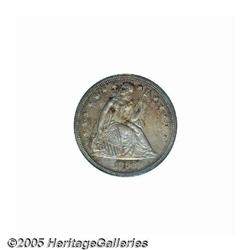 1860 S$1 PR64 PCGS. A scintillating proof, the su