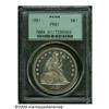 Image 1 : 1861 S$1 PR61 PCGS. The listed proof mintage of t