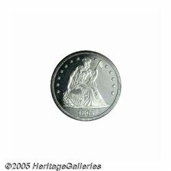 1865 S$1 PR63 Cameo PCGS. The 1865 essentially re