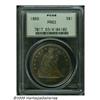 Image 3 : 1869 S$1 PR63 PCGS. Typically sharply struck, wit