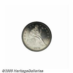 1872 S$1 PR63 Cameo PCGS. Although lightly hairli