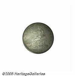 1875-CC T$1 MS62 ANACS. Type One Reverse. When en