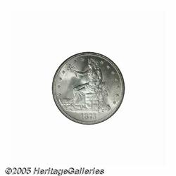 1875-S T$1 MS64 PCGS. Type One Reverse. This Choi