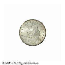 1876-CC T$1 MS61 NGC. Type One Obverse / Type Two