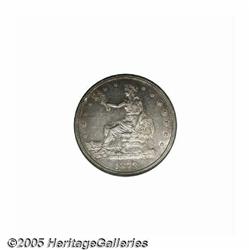 1878-CC T$1 AU55 NGC. Although mint records indic