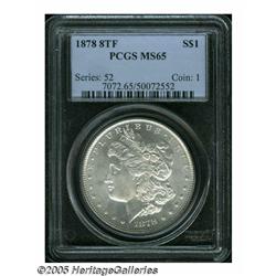 1878 8TF S$1 MS65 PCGS. VAM-17. A Top 100 Variety