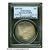 Image 1 : 1878 7TF S$1 Reverse of 1878 MS65 PCGS. Lovely or