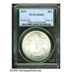 1879 S$1 MS65 PCGS. The mint luster on this coin 