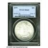 Image 1 : 1879 S$1 MS65 PCGS. The mint luster on this coin 