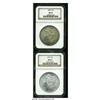 Image 1 : 1879 S$1 MS65 NGC; and an 1880 MS65 NGC, both 187