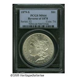 1879-S S$1 Reverse of 1878 MS64 PCGS. A Top 100 V