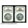Image 1 : 1880 S$1 MS65 NGC; and a 1921-S MS65 NGC, wisp 18