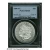 Image 1 : 1880-CC S$1 MS65 PCGS. Bright, frosty, and essent