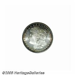 1880-CC S$1 MS65 Deep Mirror Prooflike NGC. Q Imp