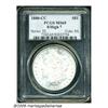 Image 1 : 1880-CC S$1 8 Over High 7 MS65 PCGS. VAM-5. A Top