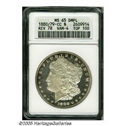 1880/79-CC S$1 Reverse of 1878 MS65 Deep Mirror P