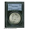 Image 1 : 1880-O S$1 MS64 PCGS. Silver-gray surfaces, with 