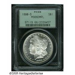 1880-S S$1 MS66 Deep Mirror Prooflike PCGS. Well 
