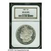 Image 3 : 1881 S$1 MS65 Deep Mirror Prooflike NGC. Stark wh