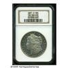 1881-O S$1 MS64 Deep Mirror Prooflike NGC. A veil