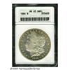 1884 S$1 MS65 Deep Mirror Prooflike ANACS. An att