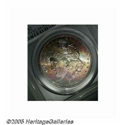 1884-CC S$1 MS66 PCGS. An outstanding and highly 