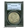 1884-S S$1 AU58 PCGS. Whispers of light gray pati