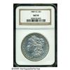 Image 3 : 1889-CC S$1 AU55 NGC. A lightly worn, yet sharply