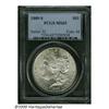 Image 1 : 1889-S S$1 MS65 PCGS. The obverse is uncommonly c