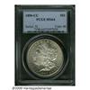 Image 3 : 1890-CC S$1 MS64 PCGS. Sharply struck and mostly 