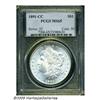 Image 3 : 1891-CC S$1 MS65 PCGS. VAM-3. A Top 100 Variety. 