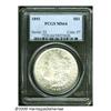 Image 1 : 1893 S$1 MS64 PCGS. A brilliant and satiny exampl