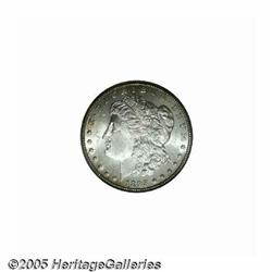 1893-CC S$1 MS61 NGC. An uncommonly well produced