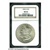 Image 1 : 1894-O S$1 MS62 NGC. VAM-1. Lustrous, and nearly 