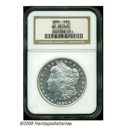 1896 S$1 MS65 Deep Mirror Prooflike NGC. VAM-1A. 