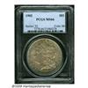 Image 1 : 1902 S$1 MS66 PCGS. Highly attractive Powdery vio