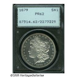 1879 S$1 PR62 PCGS. This beautiful Proof Morgan D