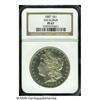 Image 3 : 1887 S$1 PR67 NGC. Ex: Excalibur Collection. A ne
