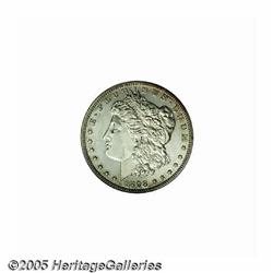 1898 S$1 PR63 NGC. Sharply struck with light peri