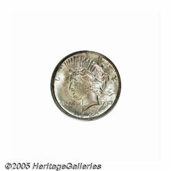 1921 S$1 MS66 PCGS. Whispers of beige, rose, and 