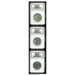 1935/34 SET Boone PDS Set MS67 NGC. The set inclu