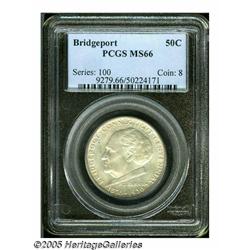1936 50C Bridgeport MS66 PCGS. This is a splendid