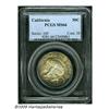 Image 1 : 1925-S 50C California MS66 PCGS. Superb-Gem with 